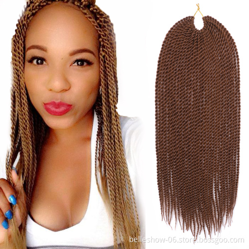 Hot sell Ombre Senegalese Twist Synthetic Crochet Braids Senegalese Twist Hair Braiding Hair Crochet Braids Synthetic Hair
